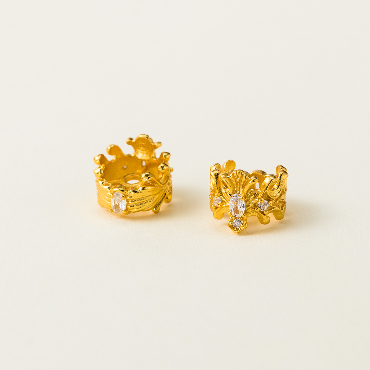 925 Sterling Silver Crown Spac - Jewelry Making In La avaliação e preço