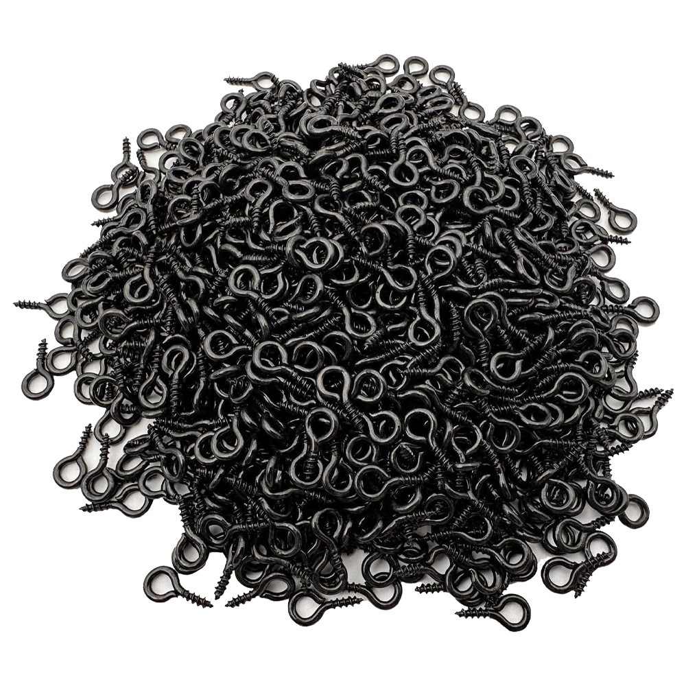 200Pcs/Lot Black Small Tiny Mi - Jewelry Making Thread avaliação e preço