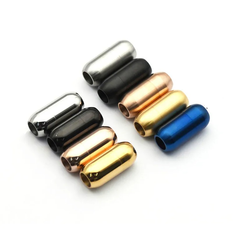 5Pcs/Lot Stainless Steel Magne - Jewelry Making Hardware avaliação e preço