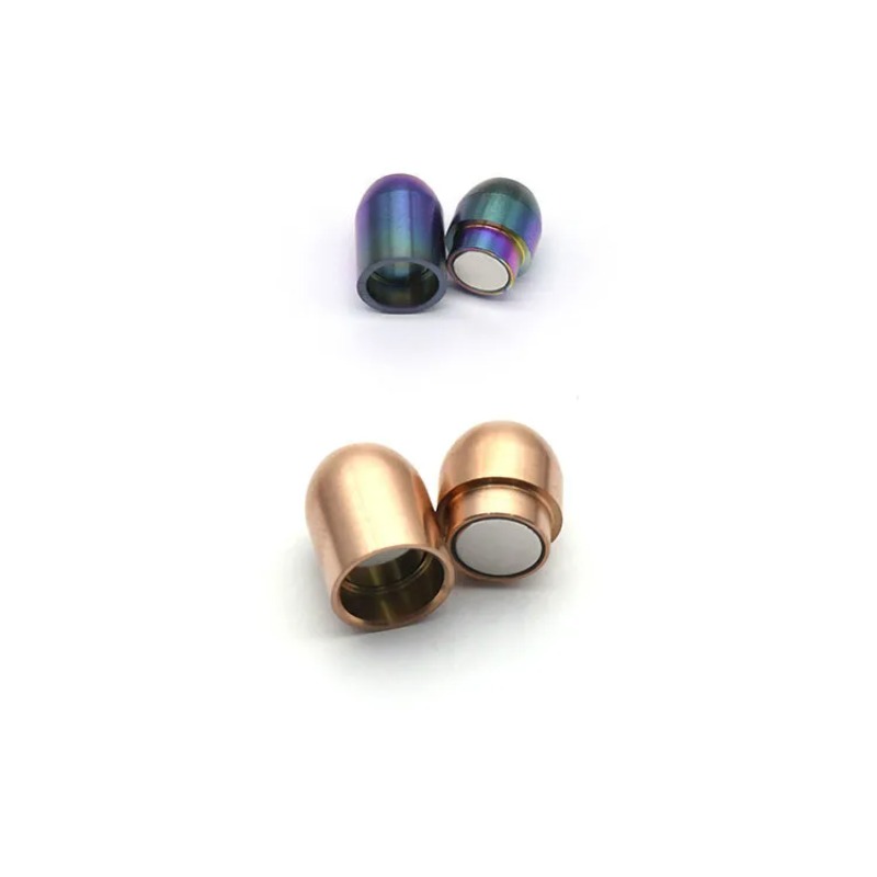 5Pcs/Lot Stainless Steel Magne - Jewelry Making Hardware avaliação e preço