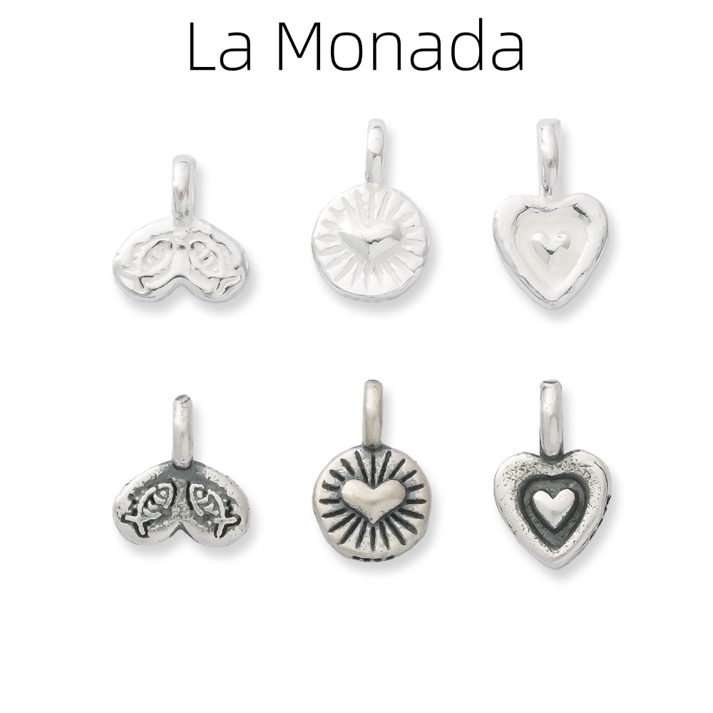 925 Sterling Silver Heart & Fi - Jewelry Making In La avaliação e preço