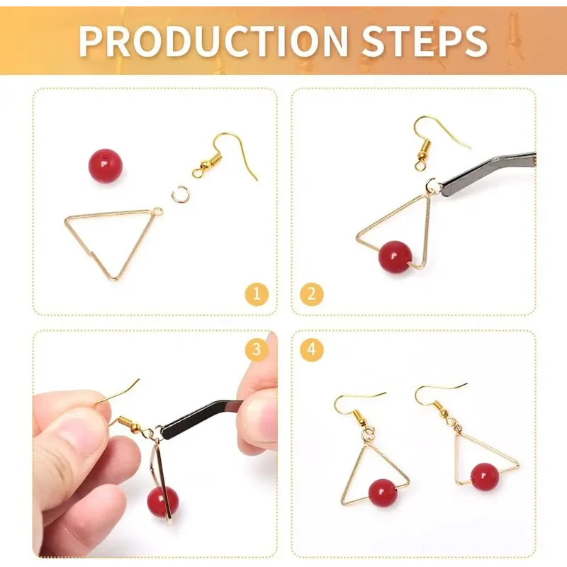 100/500pcs DIY Earring Finding - Jewelry Making Parts avaliação e preço