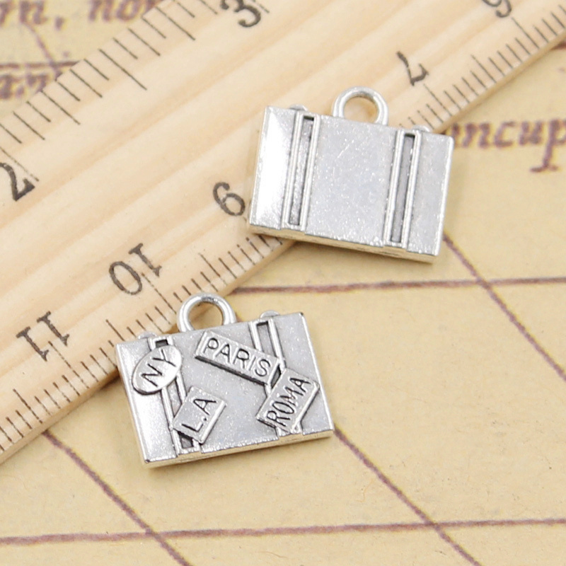 10pcs Charms Travel Bags New Y - Jewelry Making In La avaliação e preço