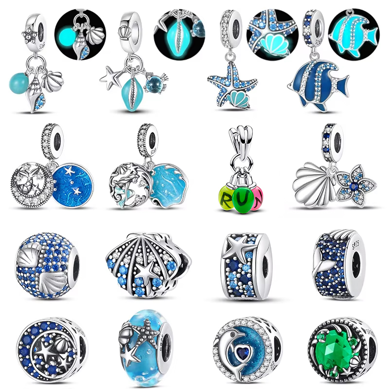 925 Sterling Silver Ocean Glow - Jewelry Making In La avaliação e preço