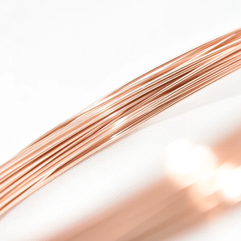 14K Rose Gold Filled round Wir - Jewelry Making Gold Wire avaliação e preço