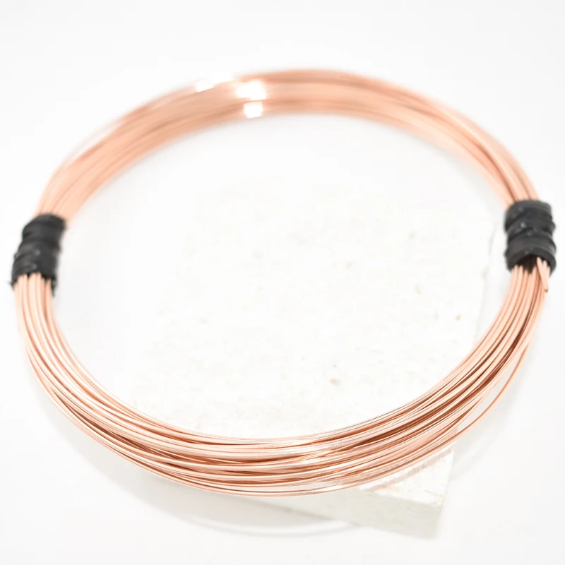 14K Rose Gold Filled round Wir - Jewelry Making Gold Wire avaliação e preço