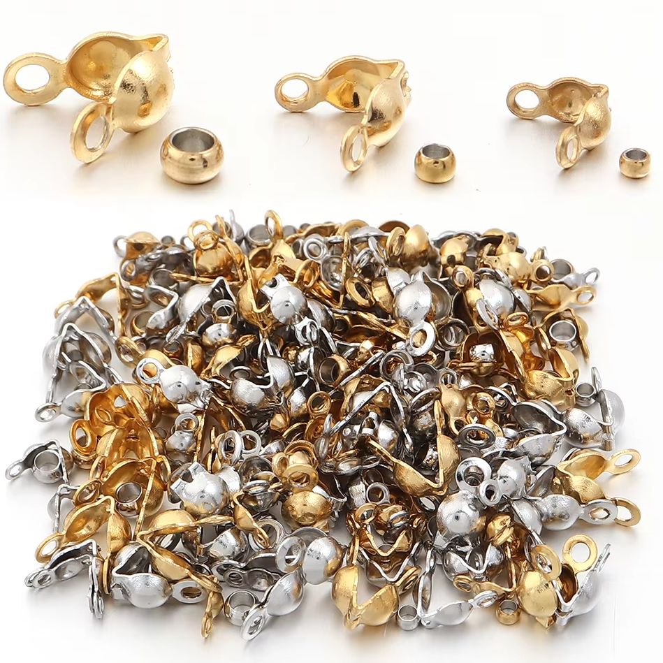 40-200pcs Stainless Steel Conn - Jewelry Making Hardware avaliação e preço