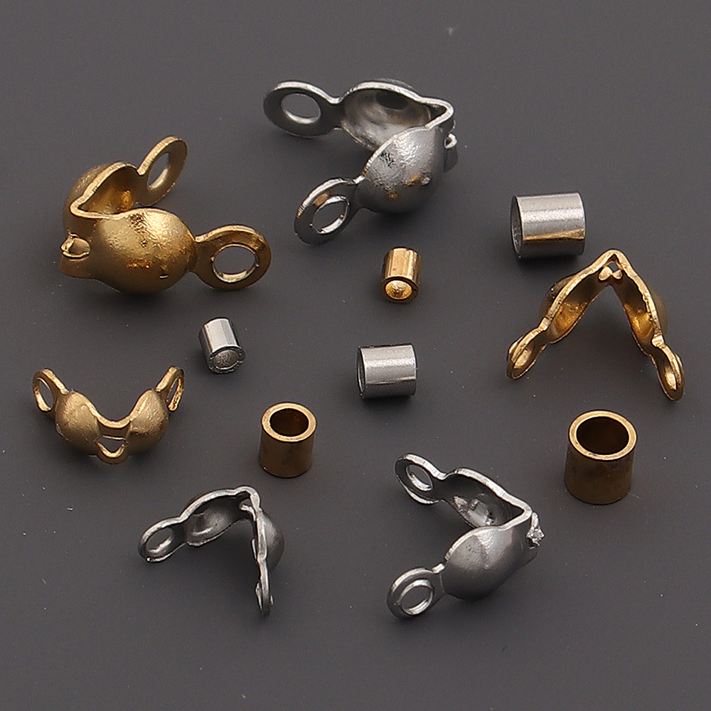 40-200pcs Stainless Steel Conn - Jewelry Making Hardware avaliação e preço