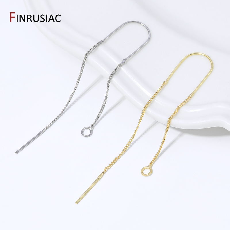 18K Gold Plated Brass Long Tas - Jewelry Making Gold Wire avaliação e preço