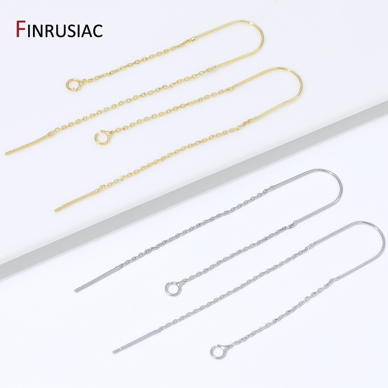 18K Gold Plated Brass Long Tas - Jewelry Making Gold Wire avaliação e preço