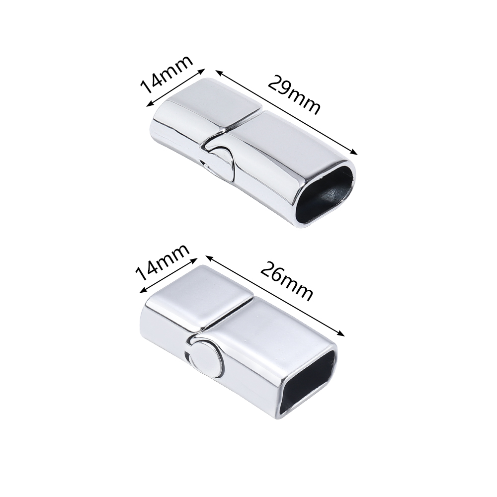5Pcs Alloy Magnetic Clasps Rou - Jewelry Making Hardware avaliação e preço