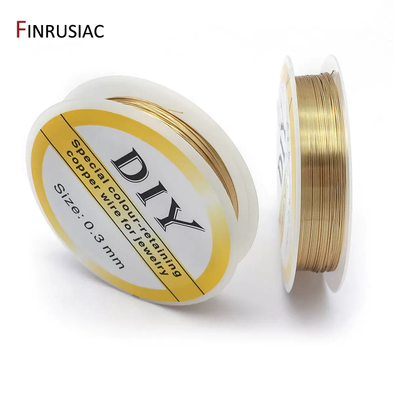 14K Gold Plated Copper Wire Fo - Jewelry Making Gold Wire avaliação e preço