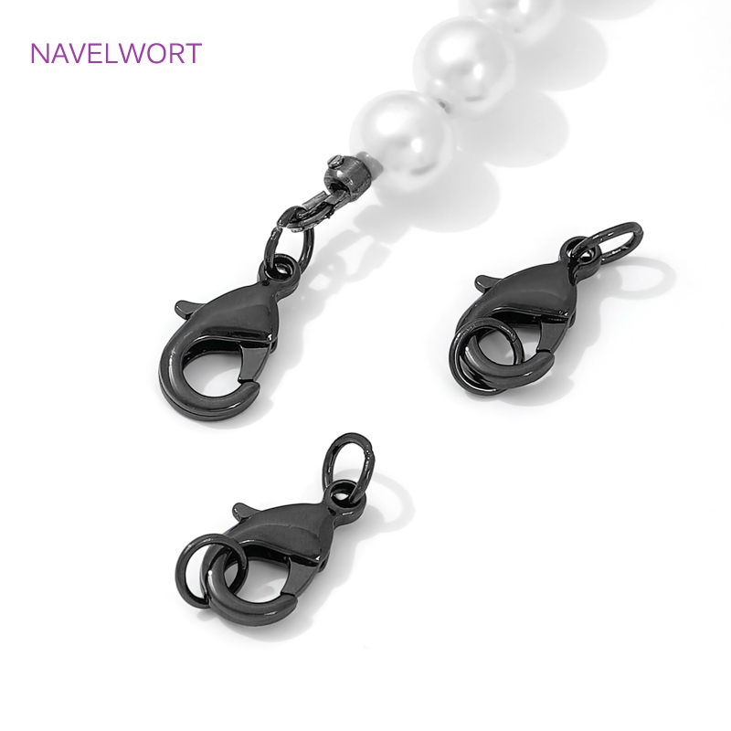 Black Color Brass Lobster Clas - Jewelry Making Hardware avaliação e preço