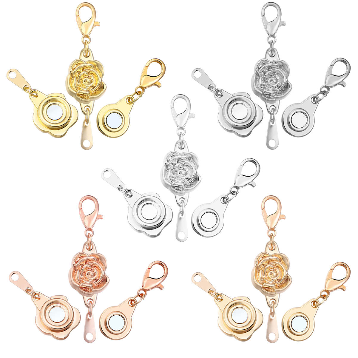 5pcs/lot Strong Magnetic Clasp - Jewelry Making Hardware avaliação e preço